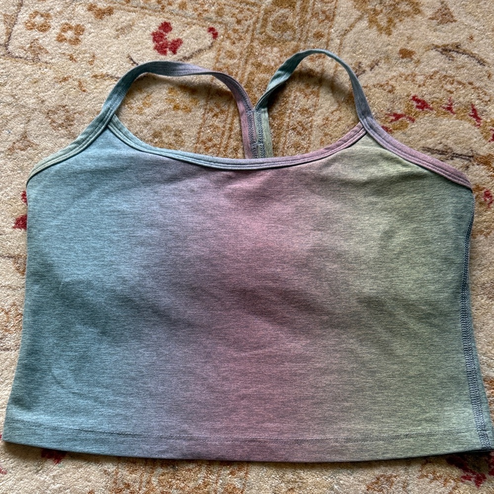 Beyond Yoga racerback cropped tank